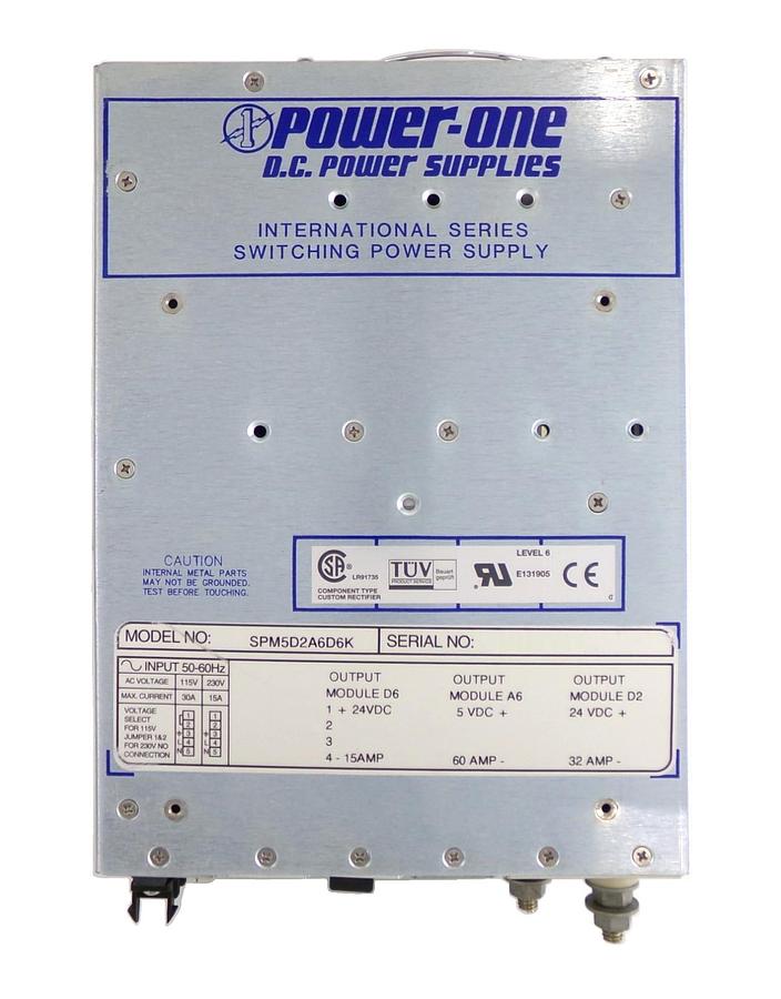 Used Power-One SPM5D2A6D6K Switching Power Supply International Series Working