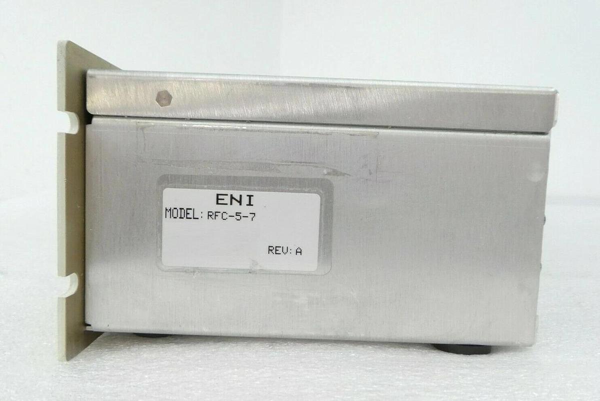 Used ENI Power Systems RFC-5-7 RF Matching Network MW Controller RFC-5 Working