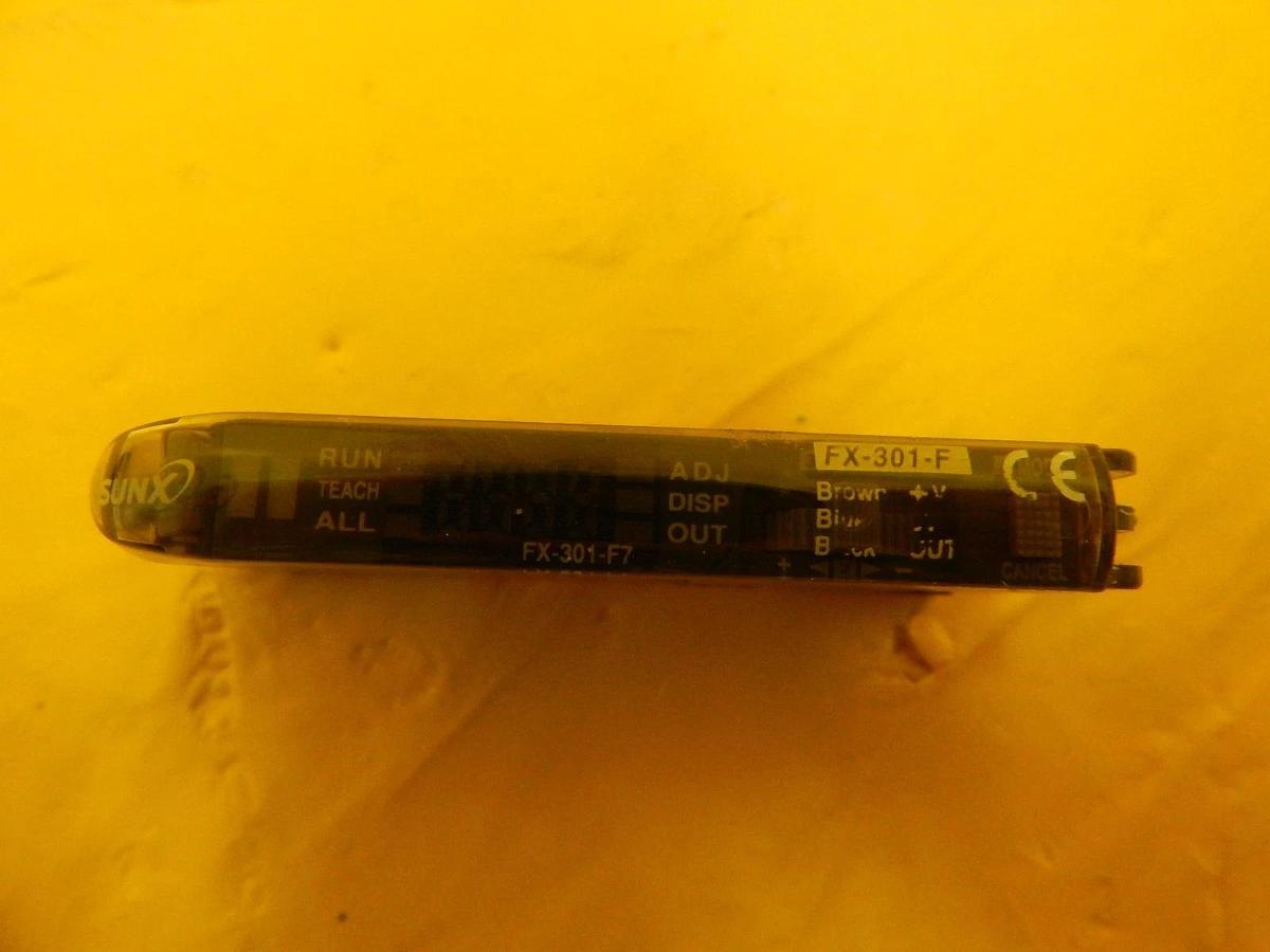 Used Sunx Sensors FX-301-F7 Photoelectric Sensor FX-300 Reseller Lot of 10 Used