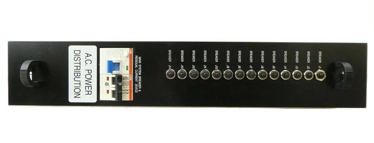 Used Rudolph F30 System Breaker & Current Device DC Power Distribution Module Working