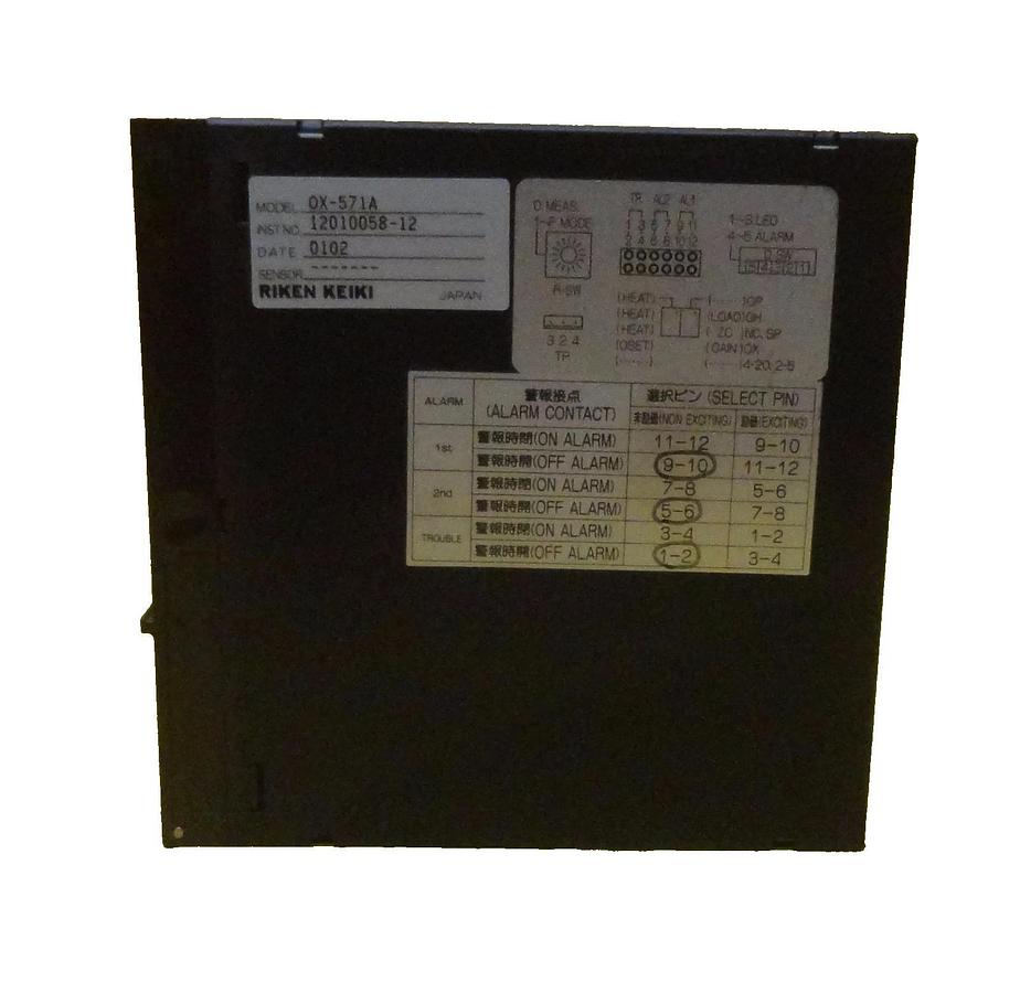 Used Riken Keiki OX-571A Oxygen Analyzer Reseller Lot of 38 Working Surplus