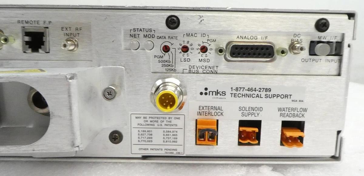 Used GHW-12Z Genesis ENI GHW12Z-13DF2NH-001 RF Generator AMAT 0190-25529 Tested As-Is