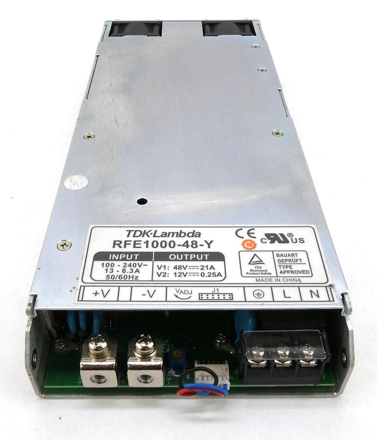 Used TDK-Lambda RFE1000-48-Y Power Supply Assembly 1000 Series Working Surplus