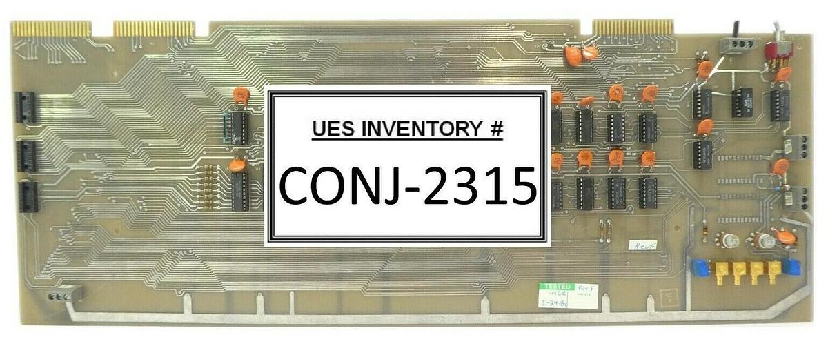 Used Varian Semiconductor VSEA E-F3958001 Process Display Logic PCB Rev. F Working
