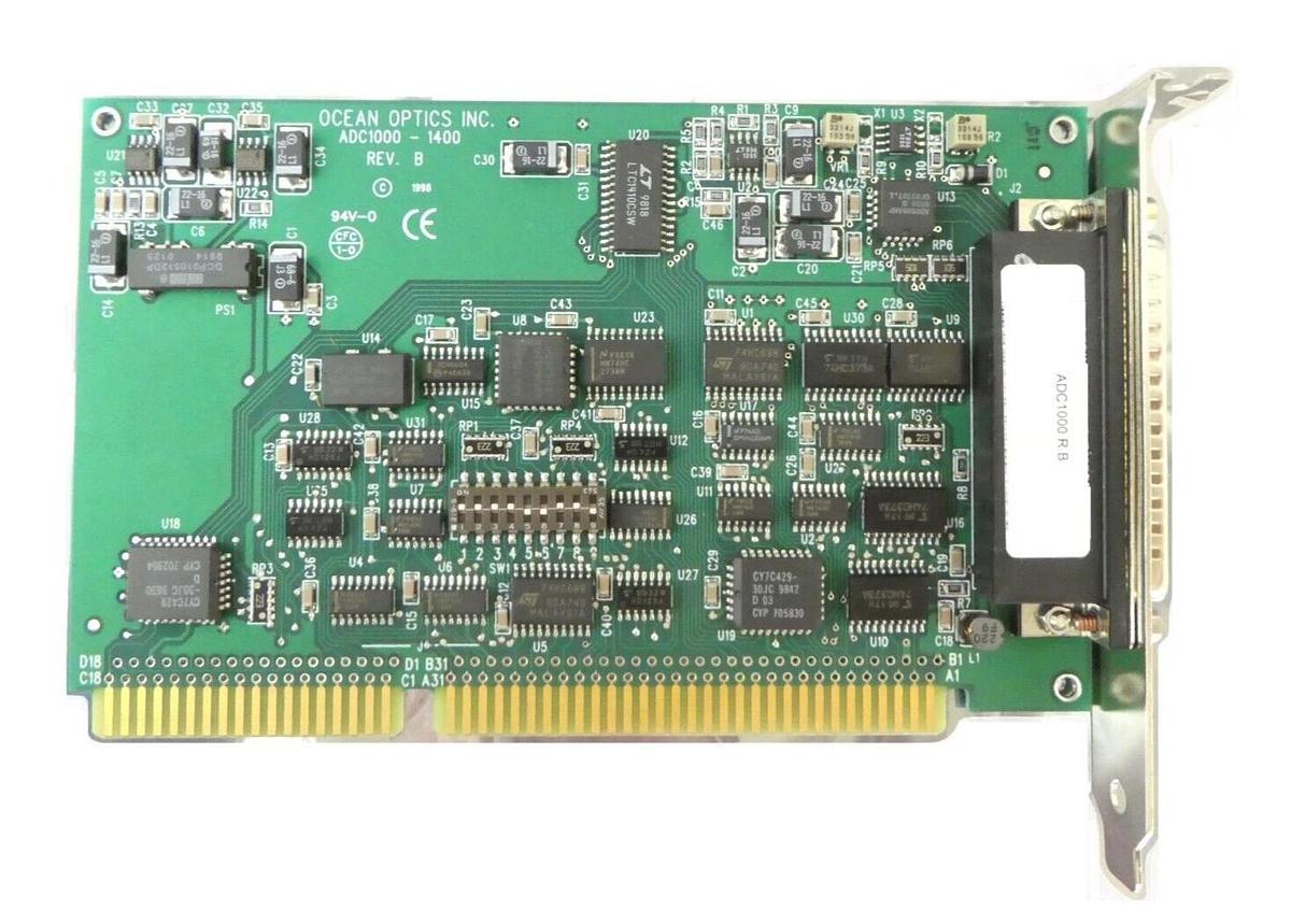 Used Ocean Optics ADC1000-1400 Analog to Digital A/D PCB Card New Surplus