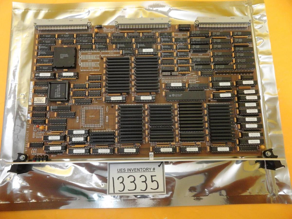 Used Orbot Instruments WF29132 WFRECORDER REC_IP PCB Card AMAT WF 720 Used Working