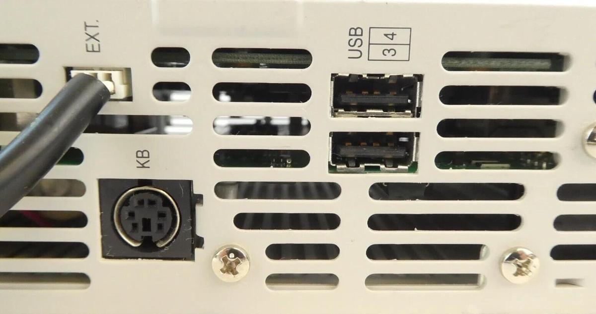 Used Meiden UA210/123 Industrial Controller µPIBOC-C2 w/ Power Supply UP010-001A
