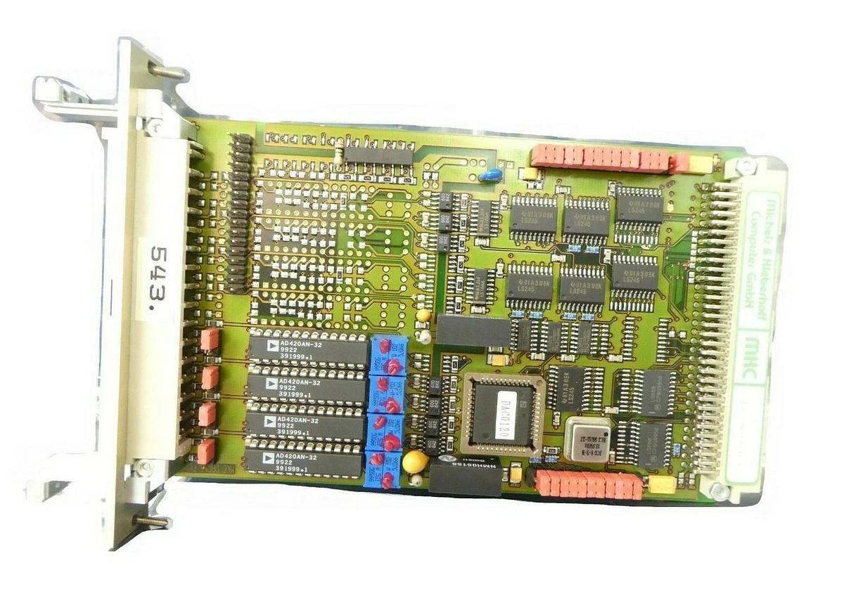 Used MKC Michels & Kleberhoff Computer 109000cc DAC16 PCB Card Mattson 17000530 Spare