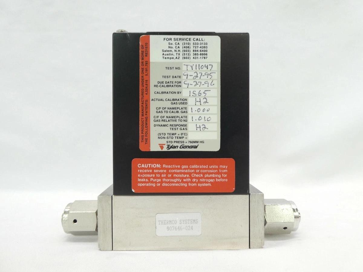 Used Tylan FC-2900MEP Mass Flow Controller MFC 20 SLPM H2 2900 Series Working Spare