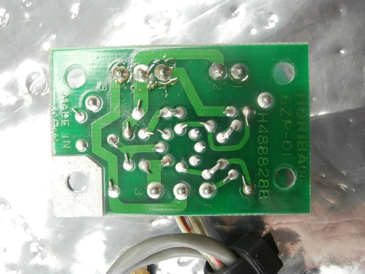 Used Horiba H488828B Optical Sensor Board PCB GZP-0I PD-201A Used Working
