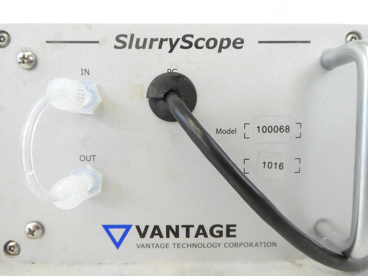 Used Vantage Technology 100068 CMP Slurry Monitor SlurryScope Working Surplus