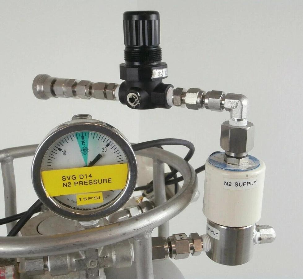 Used Alloy Products Photoresist Pressure Vessel Developer Tank OPD 7262 SVG 90S Spare
