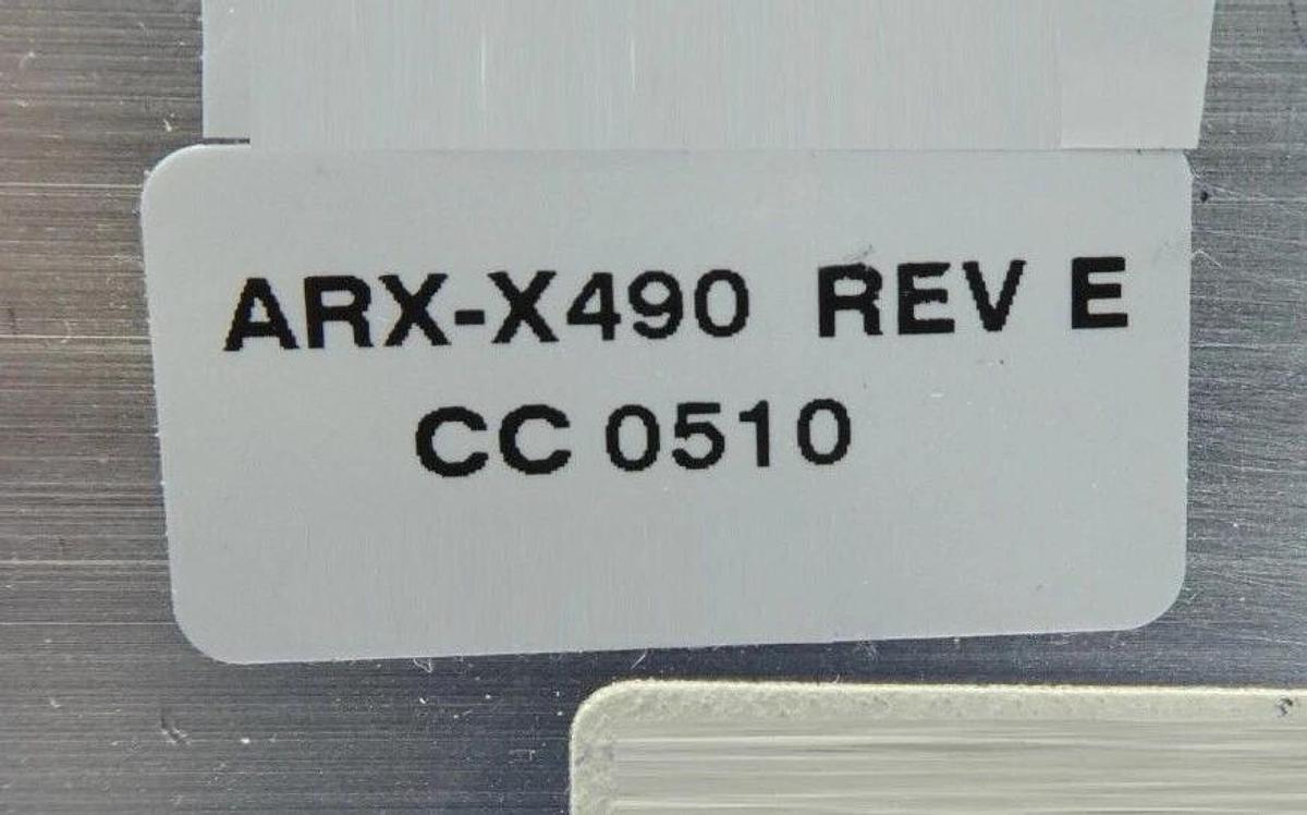 Used ASTeX ARX-X490 Driver PCB ABX-X490 AMAT Centura ETO Rack MKS Working Surplus