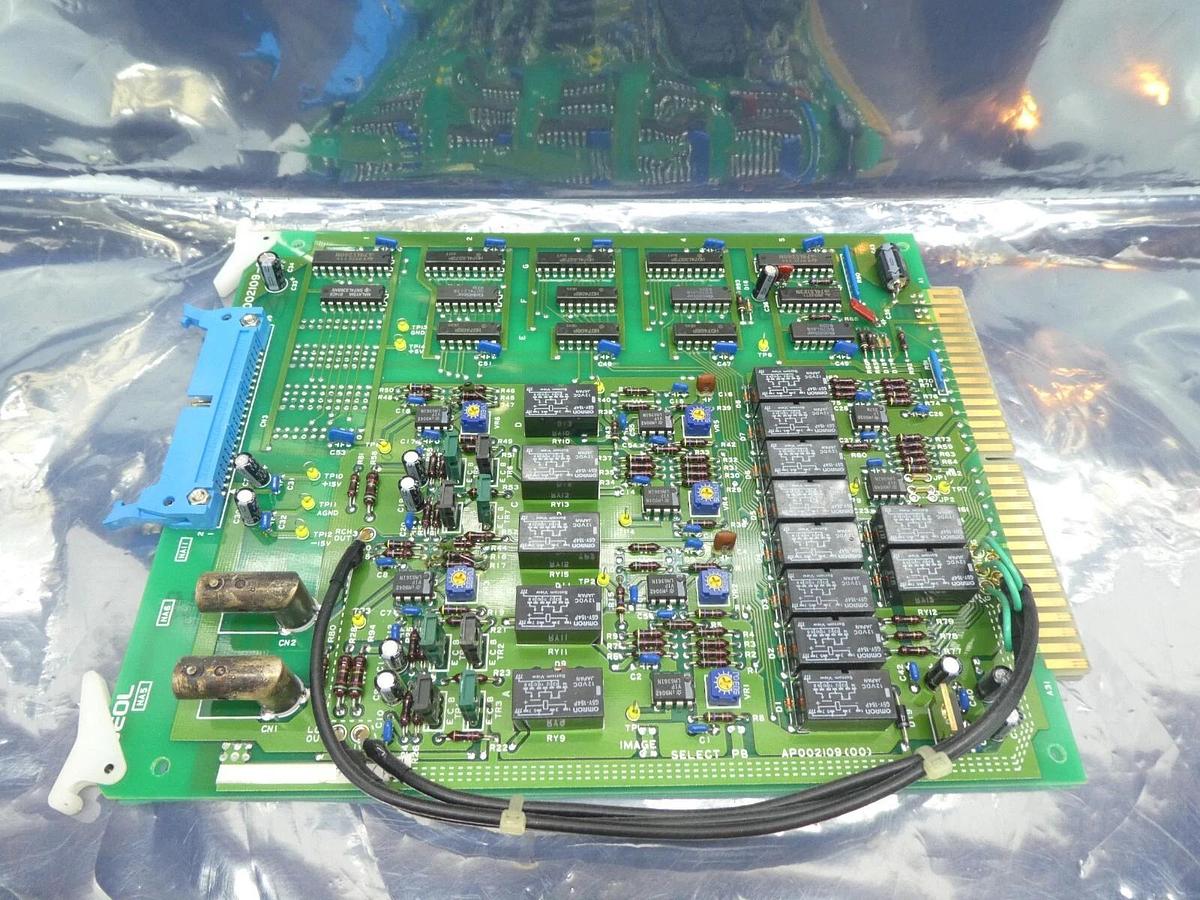 Used JEOL AP002109-00 Processor PCB Card JSM-6300F SEM Working Surplus