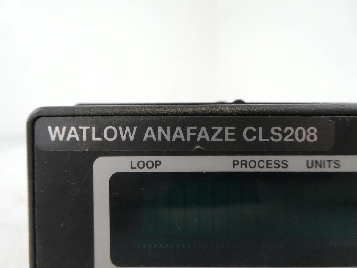 Used Watlow 208-1100004 Anafaze Temperature Controller TB18 CLS208 AMAT Working