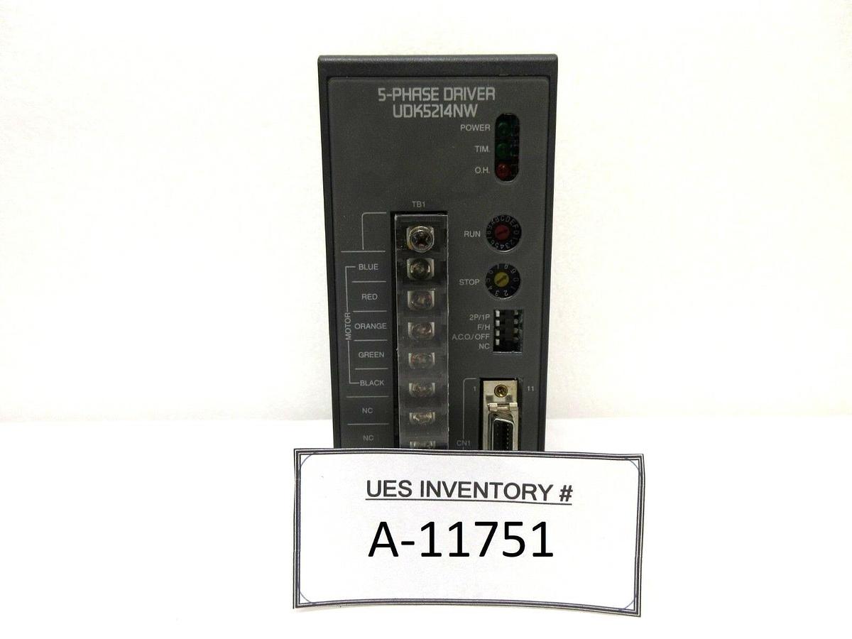 Used Oriental Motor UDK5214NW 5-Phase Servo Driver VEXTA Working Spare