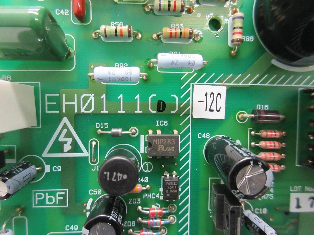 Used DIP EH0111(D)-12C Power Supply PCB EH0111 TEL Tokyo Electron Lithius Working
