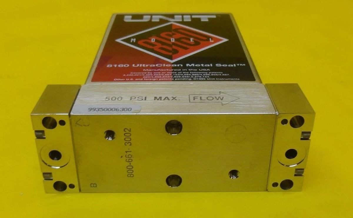 Used Unit Instruments 8160-102101 Mass Flow Controller MFC 50 SCCM SF6 UFC-8160 Used