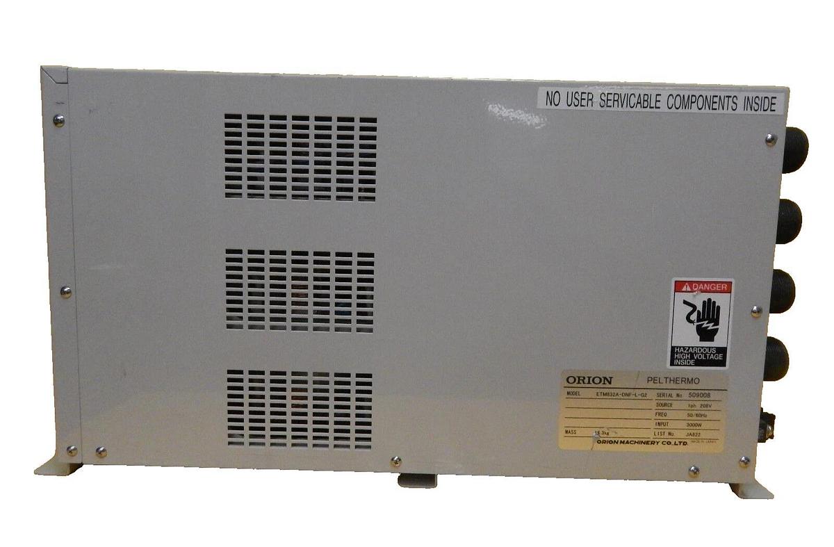 Used Orion Machinery ETM832A-DNF-L-G2 Power Supply PEL THERMO Working Surplus