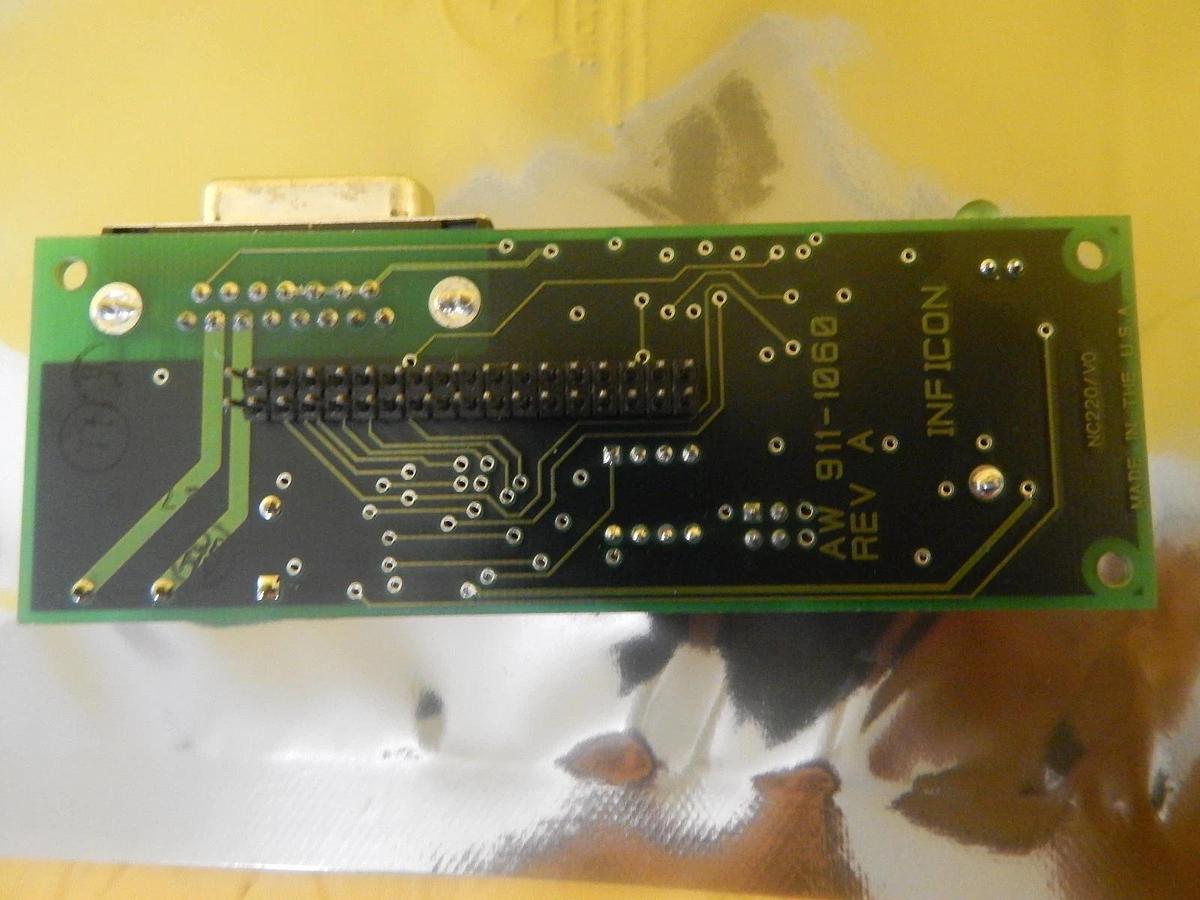 Used Inficon 911-1062-G Relay Load Control Board PCB 911-1060 Used Working