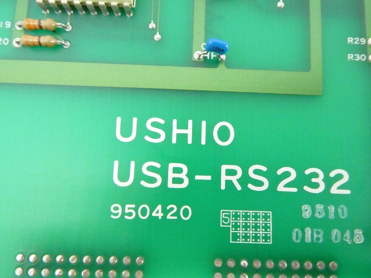 Used Ushio 950420 PCB Card USB-RS232 SVG 90S DUV Lithography System Working Spare