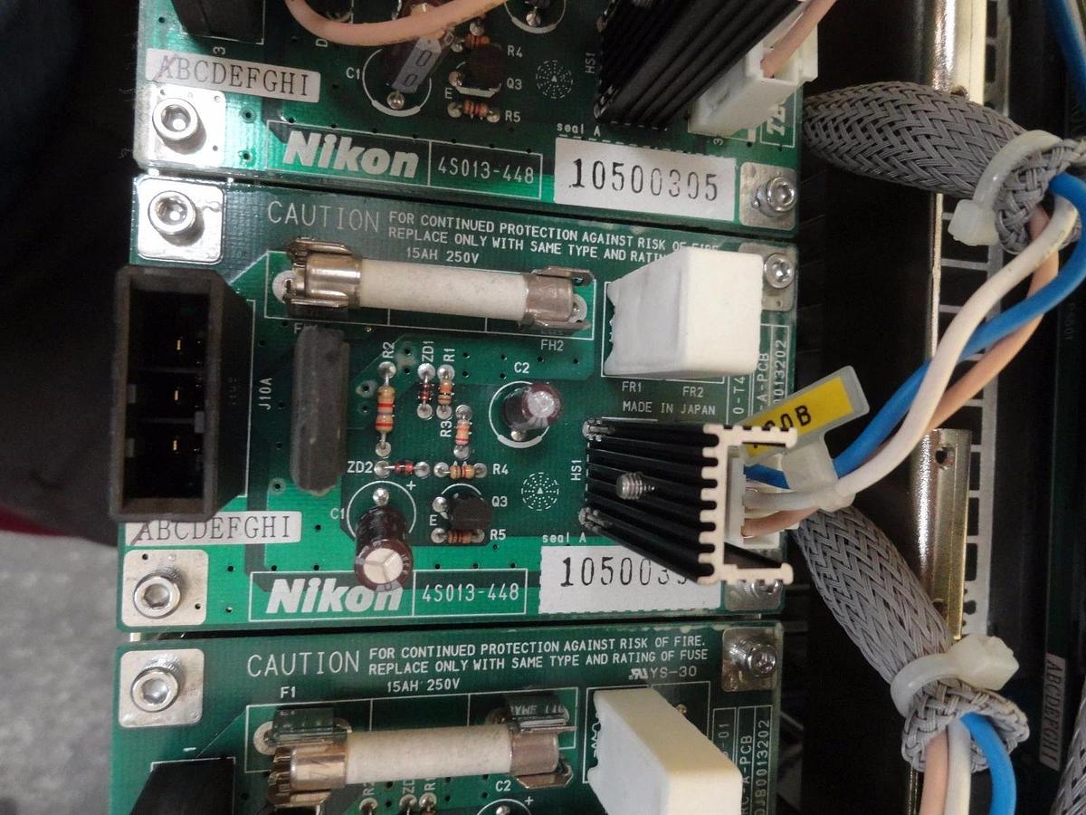 Used Nikon Power Supply Module 4S001-102 NSR-S205C Step-and-Repeat Working Surplus