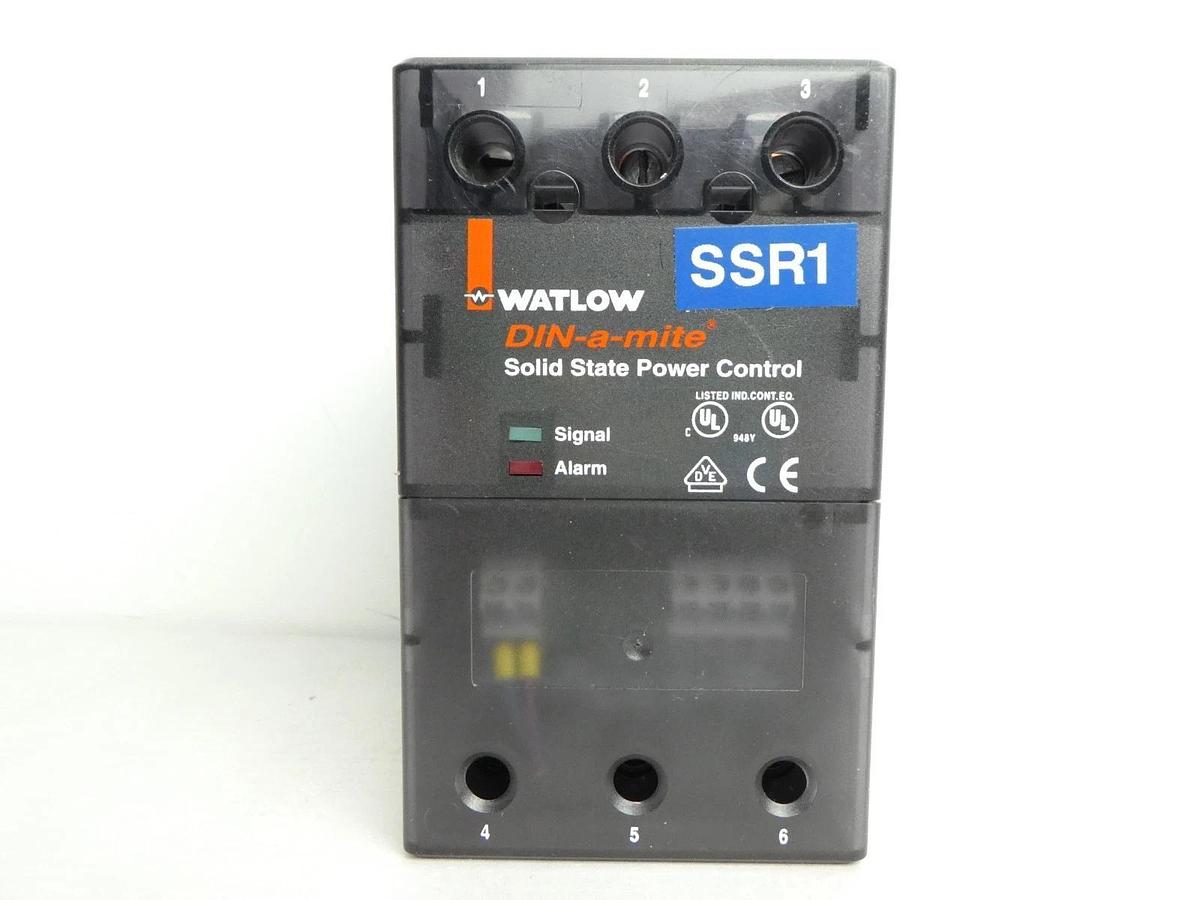 Used Watlow DIN-a-mite Power Controller DC1C-5024-C0S0 DB1C-3024-C000 Lot of 3 Used