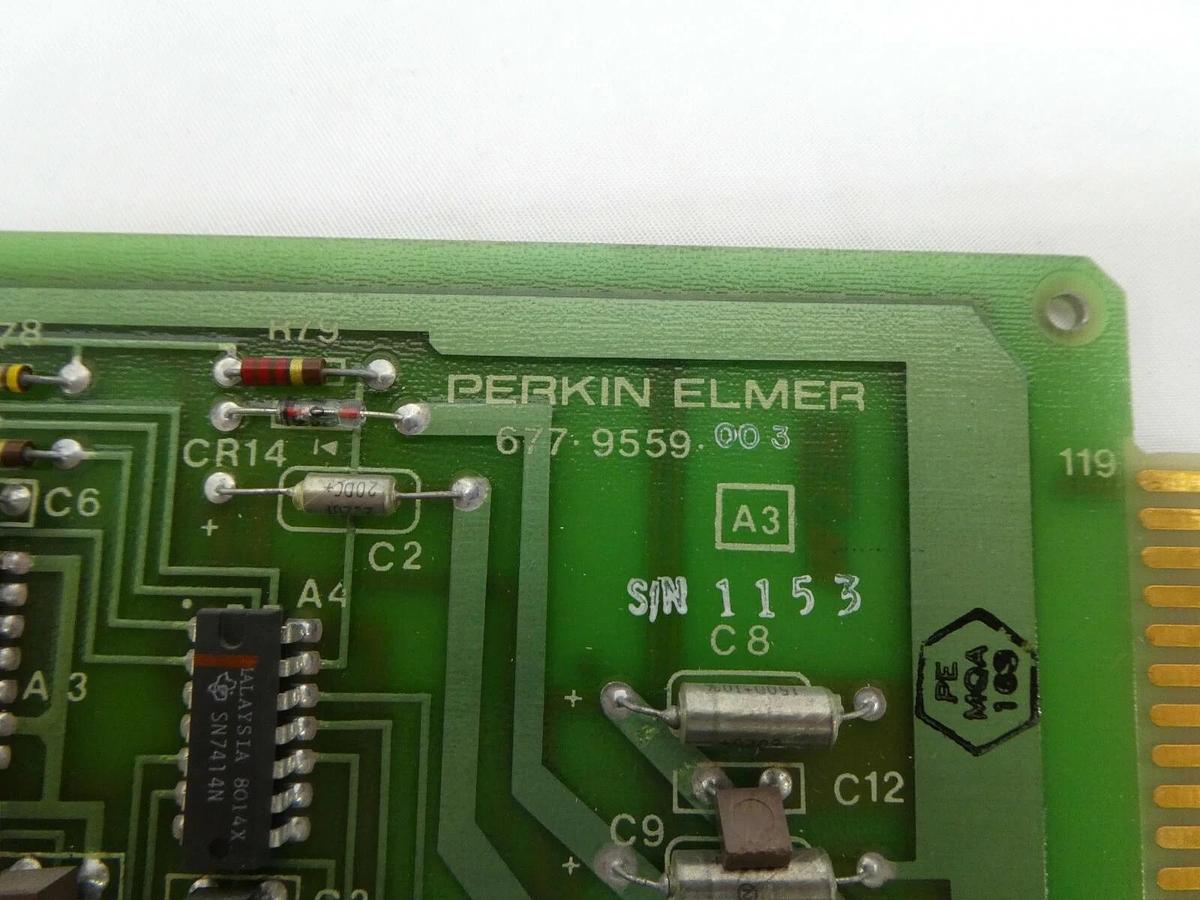 Used Perkin-Elmer 677-9559-003 A/D Converter PCB Card 677-5544-002 Untested As-Is