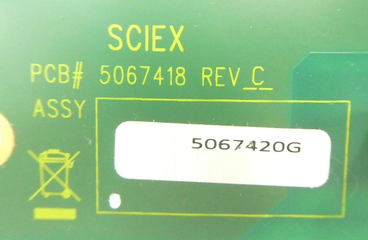 Used AB Sciex 5067418 Power Distribution PCB 5067420 G ZenoTOF Spectrometer Working