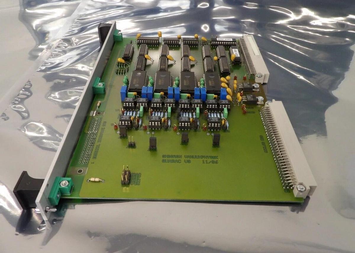 Used Omicron Vakuumphysik Quadac V3 SPM CU PCB Assembly Quadac B Working Surplus