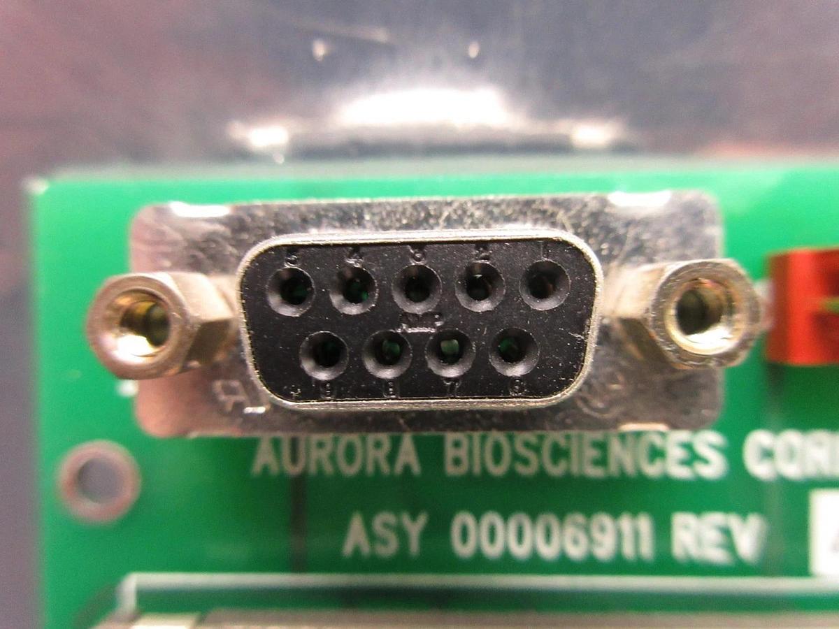 Used Aurora Biosciences 00006911 6K Breakout Board PCB Rev. A Used Working