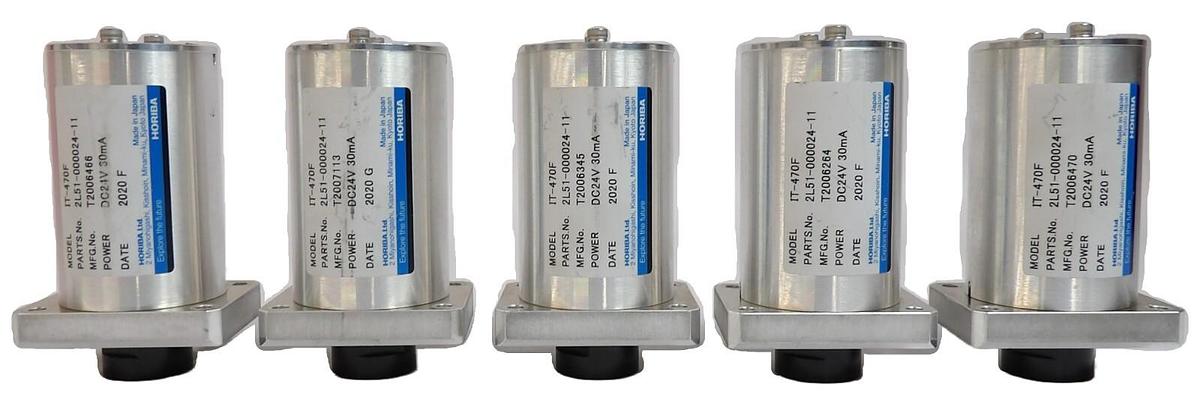 Used Horiba 2L51-000024-11 Infrared Thermometer IT-470F Lot of 5 Working Surplus