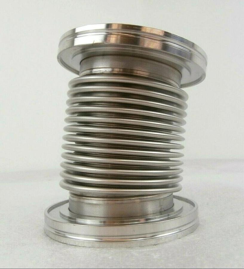Used Edwards ISO80 High Vacuum Flexible Bellows 5" Reseller Lot of 3 Working Spare