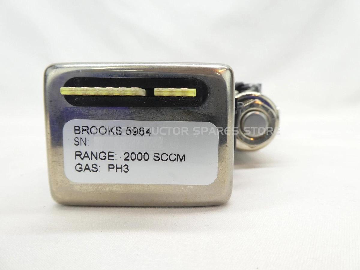Refurbished Brooks 5964 Mass Flow Controller MFC 2000 SCCM PH3 Lot of 2 OEM Refurbished