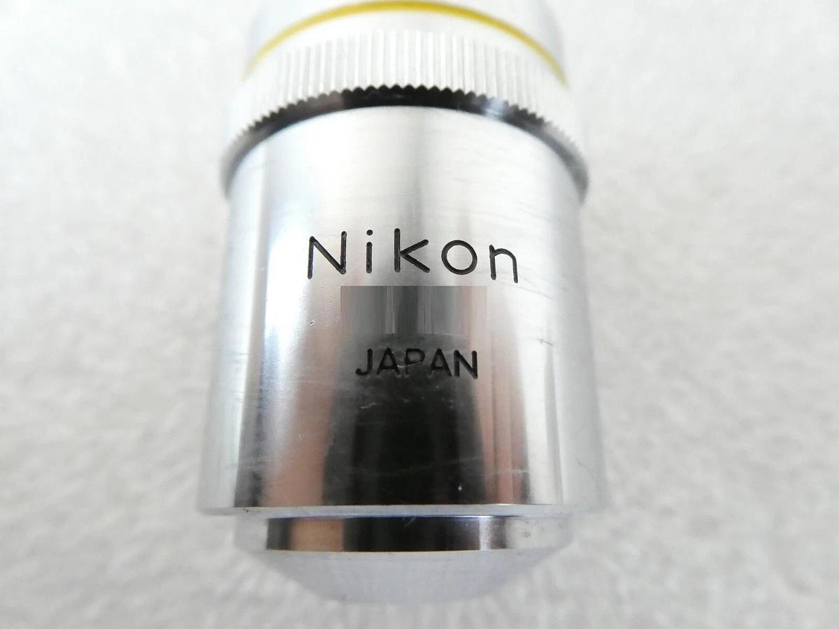 Used Nikon Precision BD Plan 10 0.25 Microscope Objective 210/0 Lot of 5 Working