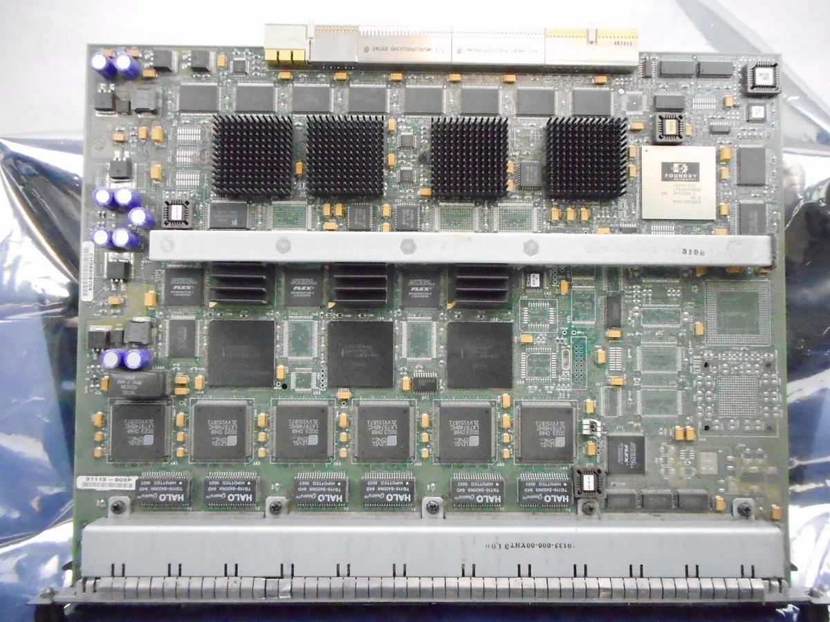 Used Foundry Networks FI7202 FastIron II Switch B4000 FI12GM FI24E Working Surplus