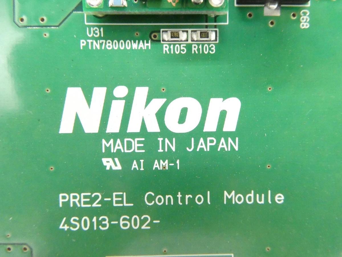 Used Nikon 4S013-602 PRE-EL Control Module Board PCB Nikon NSR Series Working Surplus