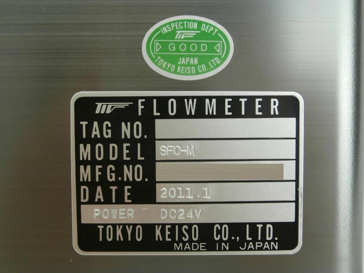 Used Tokyo Keiso SFC-M 5-Channel Flowmeter Signal Converter TEL Lithius Working Spare