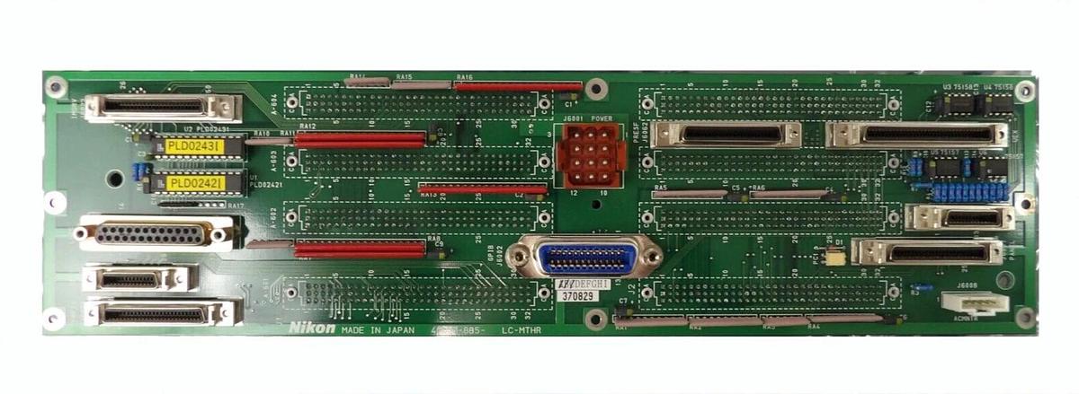 Used Nikon 4S017-885 Interface Connector I/O Board PCB LC-MTHR NSR System Working