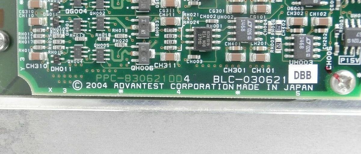 Used Advantest BPS-030614 Liquid Cooled Processor PCB Card CEE T2000 Working Surplus