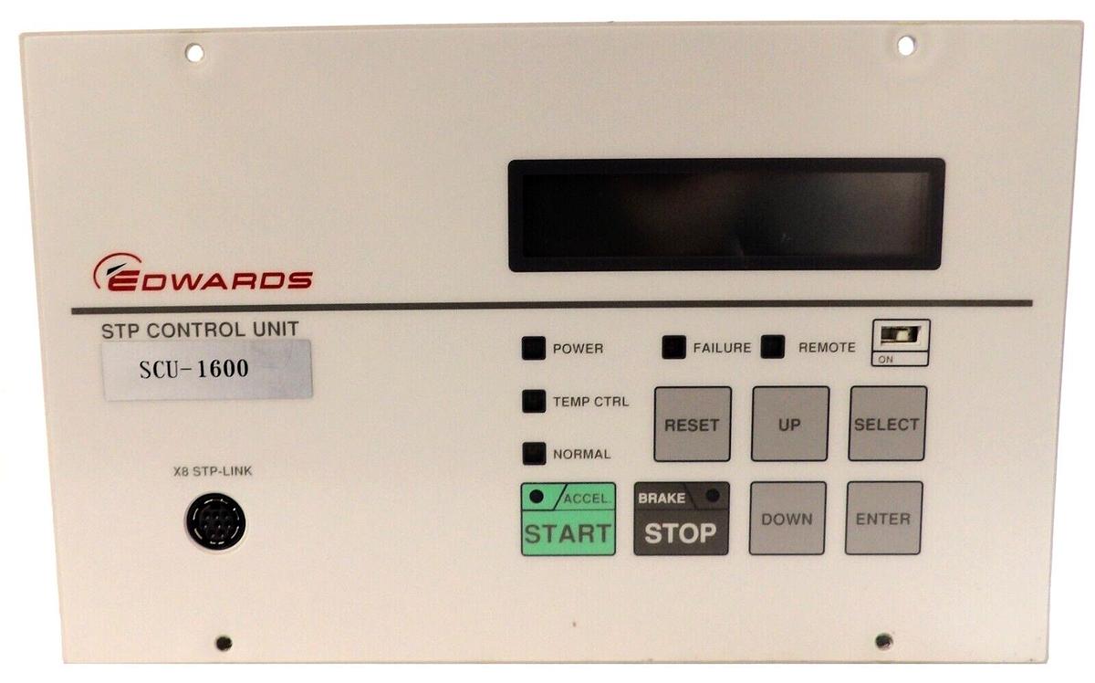 Refurbished SCU-1600 Edwards YT76-Z1-Z00 Turbomolecular Pump Controller Turbo Refurbished