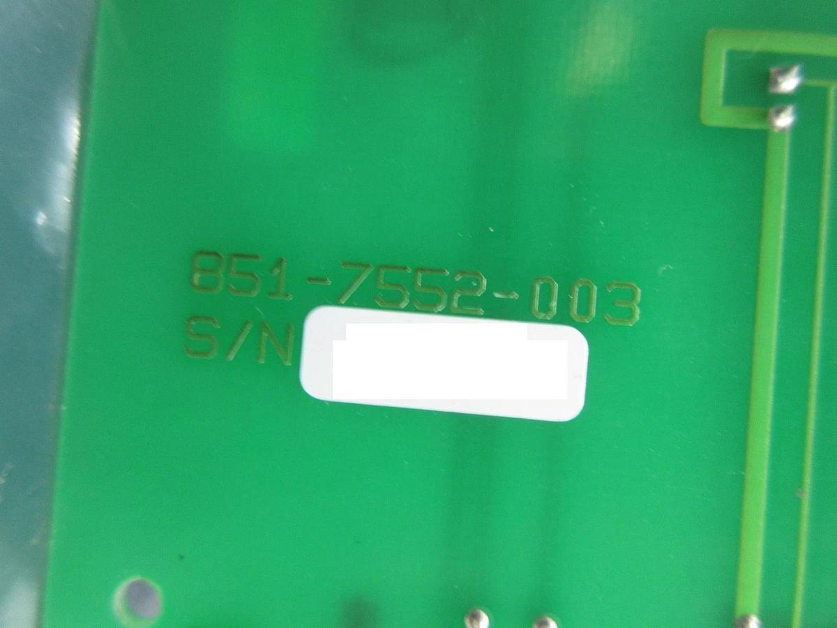 Used Perkin-Elmer 851-8552-004 Processor PCB Card Rev. B SVG ASML 90S Used Working