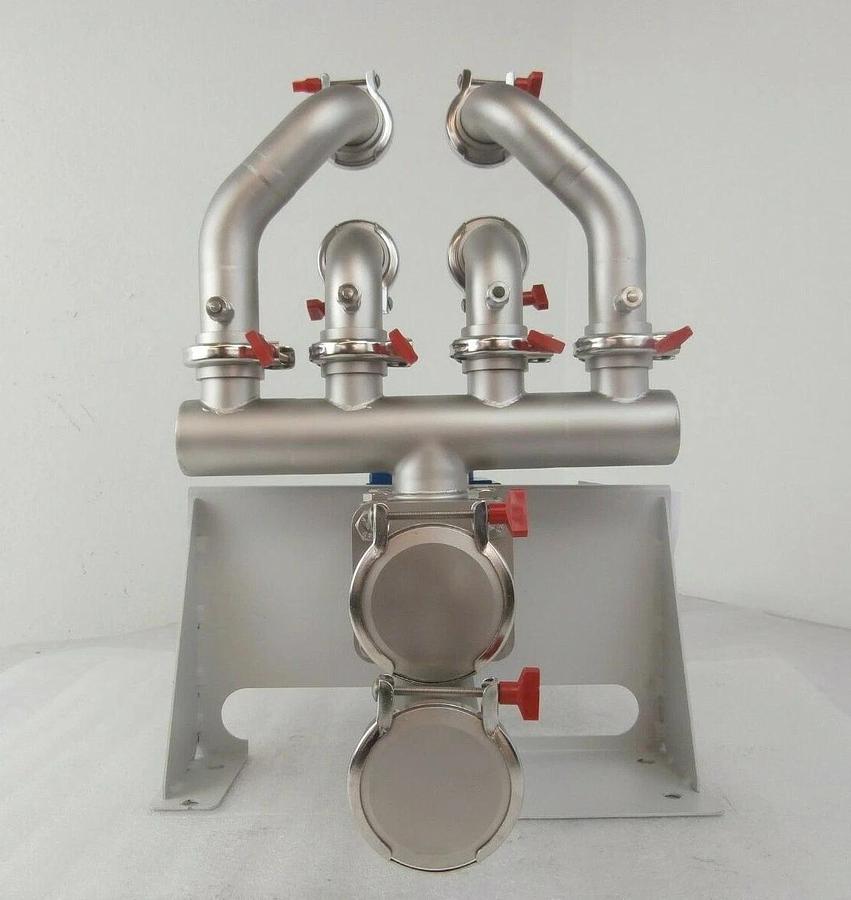 Refurbished Edwards 1264 EPI Bypass Valve Assembly HELIOS Gas Abatement Systems Refurbished