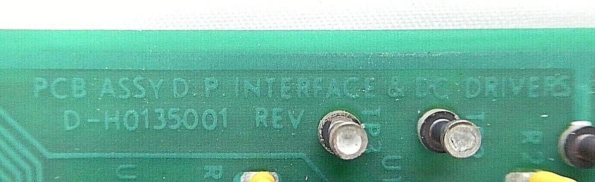 Used Varian Semiconductor VSEA D-H0135001 D.P. Interface & DC Drivers PCB H0135001