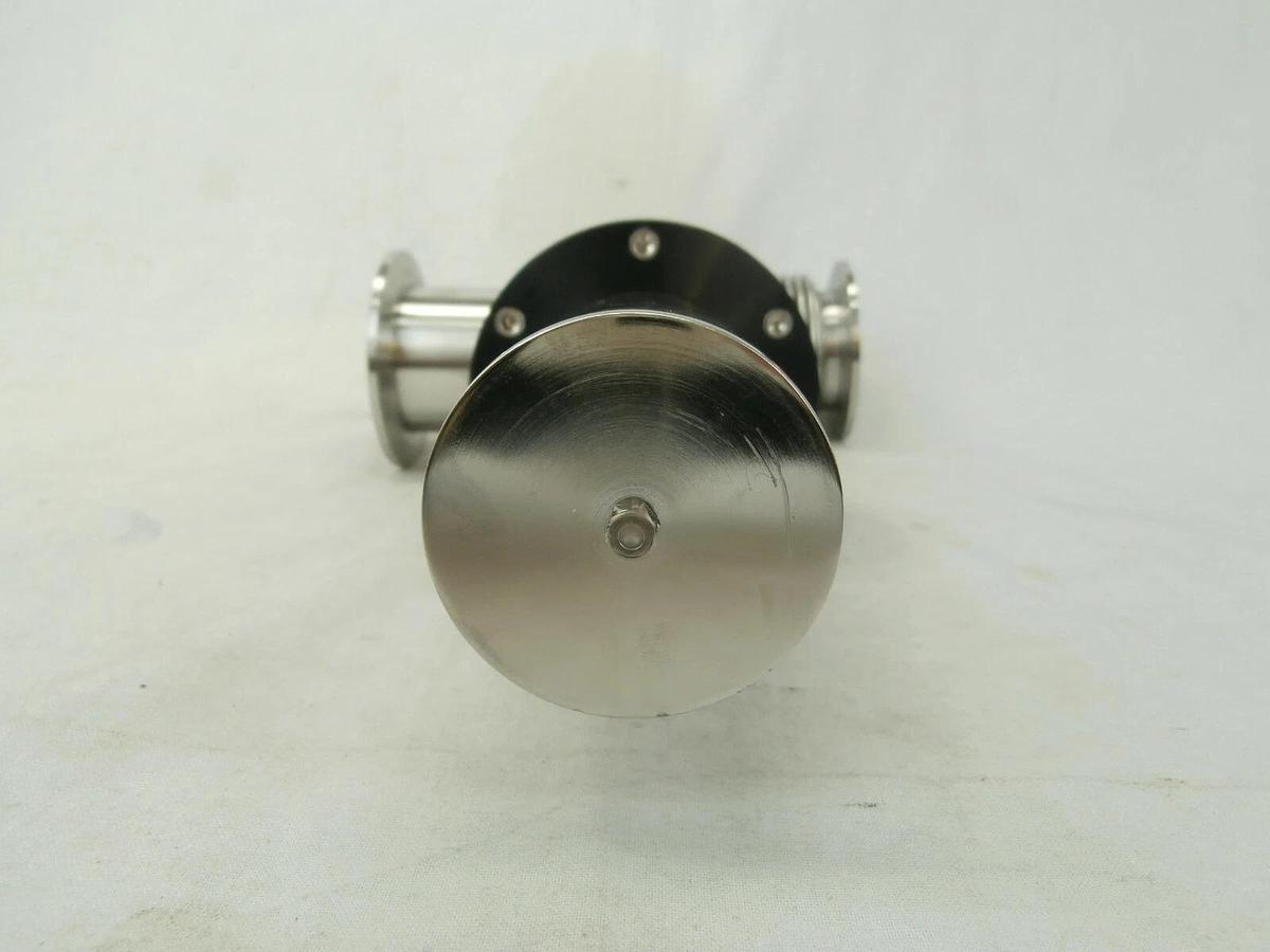 Used Nor-Cal Products 93-01764 Pneumatic Angle In-Line NW50 Used Working
