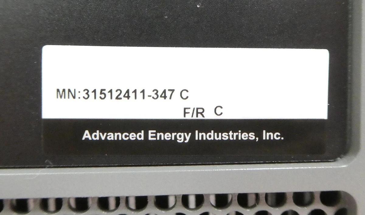 DC Pinnacle III AE Advanced Energy 31512411-347 20kW DC Power Supply New Surplus
