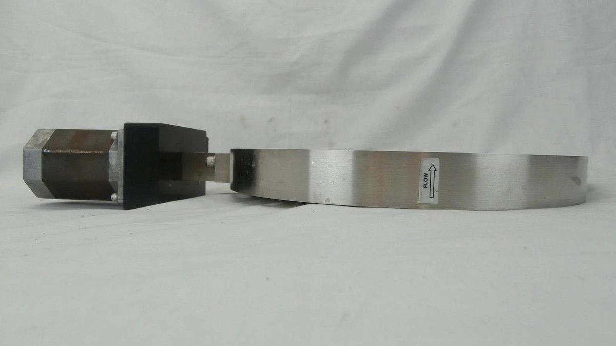 Used Edwards W185-08-001 Mechanical Vacuum Throttle Valve 1850 ISO200 Tegal 6500 Used