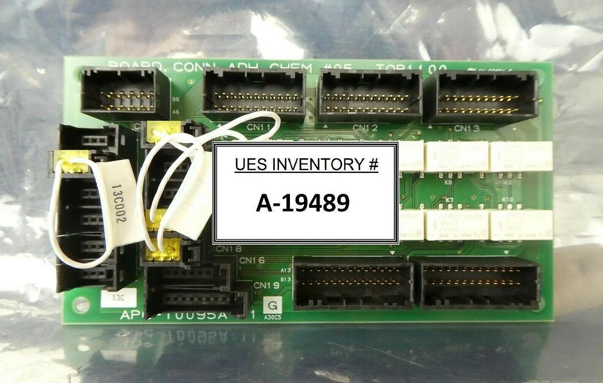 Used TEL Tokyo Electron APC-T0095A-11 Connector ADH CHEM #05 PCB TOB1100 Trias Spare
