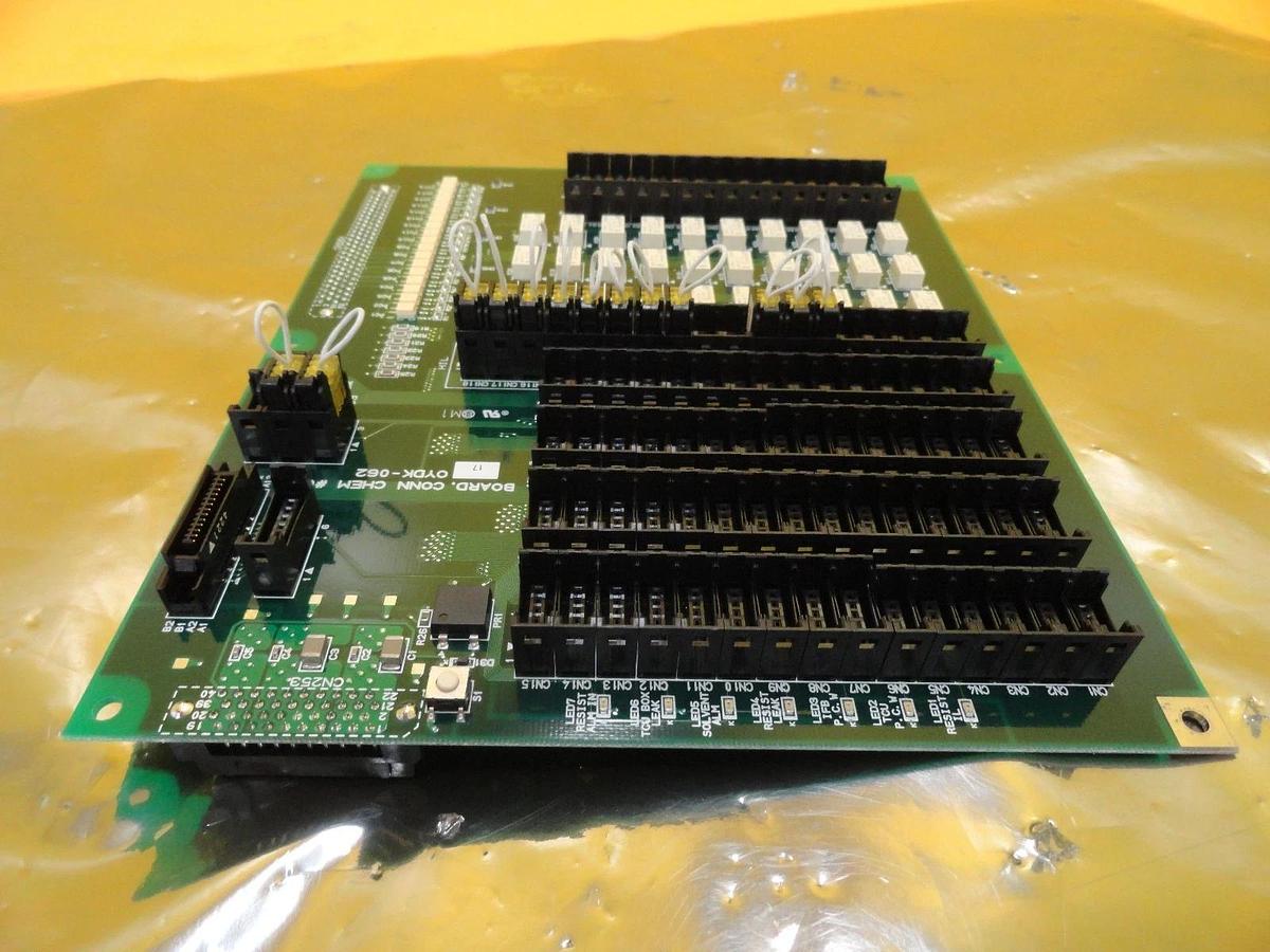 Used TEL Tokyo Electron OYDK-062 CONN CHEM #02 PCB Board Lithius Used