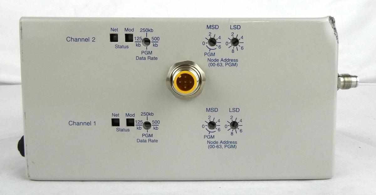 Used MKS Instruments DPCA-29643 Dual-Zone Pressure Controller Type DPC Dented Working